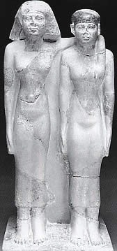 Meresankh III and her mother, Hetepheres II.