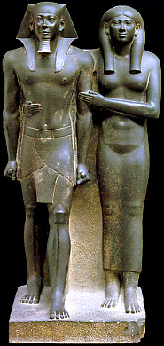 Mykerinos and Khamernebti II.