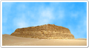 The oddly shaped tomb of Shepseskaf at Saqqara.