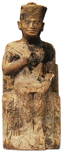 A small ivory statue is the only known statue to bear the name of Kheops.