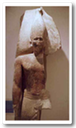Statue of Snofru, the first king of the 4th Dynasty.