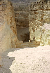 Entrance to the Pyramid